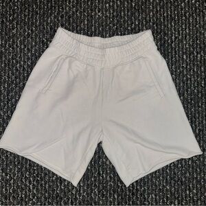 Aerie White Athletic Shorts